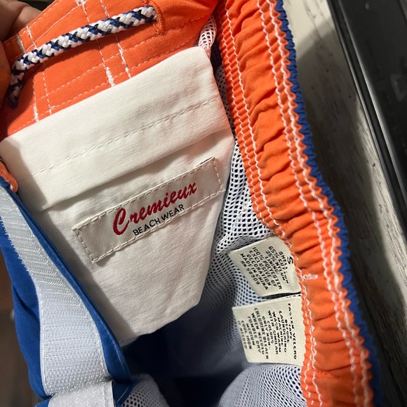 Cremieux swim trunks. NWT. Sz. Small never worn. See pics. - Picture 6 of 6